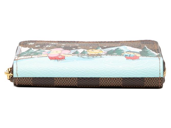 Portafoglio Zippy Damier Louis Vuitton Nero Multicolore - vista 3