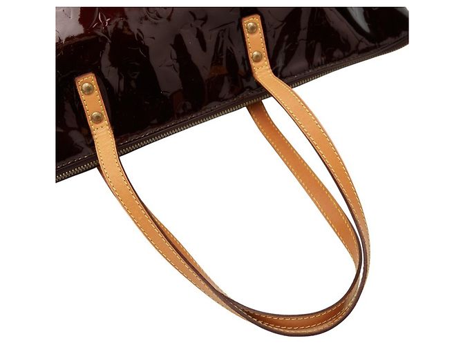 Borsa Tote Bellevue GM in Monogram Vernis di Louis Vuitton Porpora - vista 11