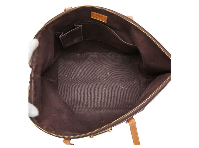 Borsa Tote Bellevue GM in Monogram Vernis di Louis Vuitton Porpora - vista 12