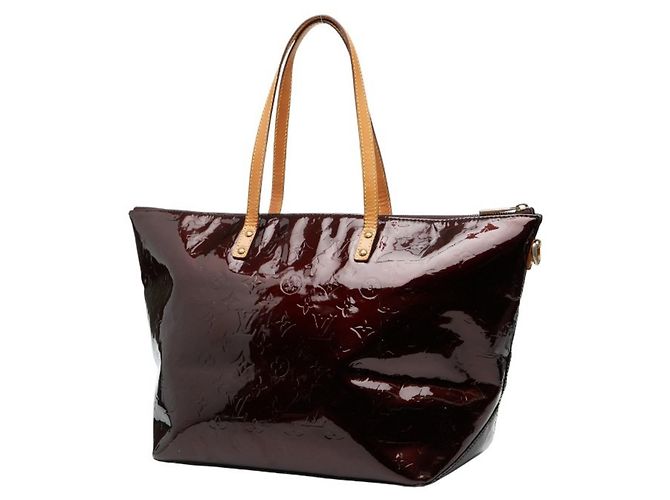 Borsa Tote Bellevue GM in Monogram Vernis di Louis Vuitton Porpora - vista 2