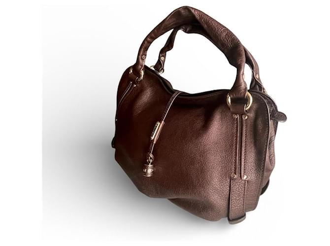 Borsa Céline Bittersweet Marrone/Viola Scuro Marrone scuro - vista 3