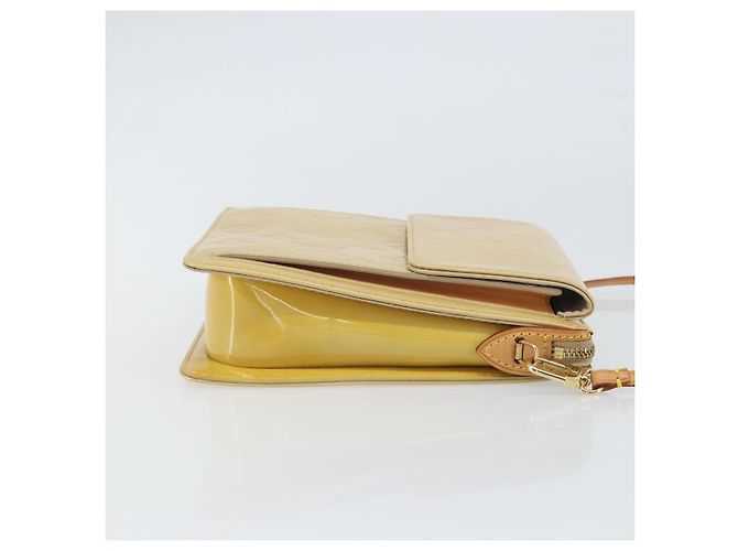 Borsa Mott Louis Vuitton Monogram Vernis Beige - vista 3