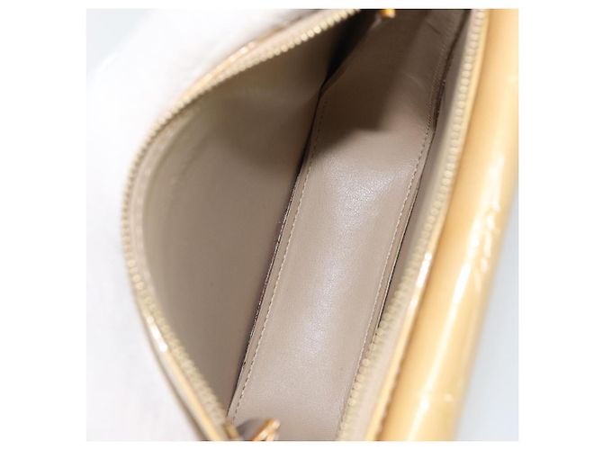 Borsa Mott Louis Vuitton Monogram Vernis Beige - vista 5