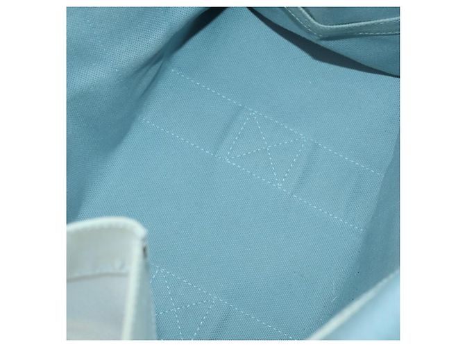 Hermès HERMES Borsa a Mano Bora Bora MM in Tela 2 Set Azzurro Baby Argento Auth mr1842 Blu chiaro - vista 19