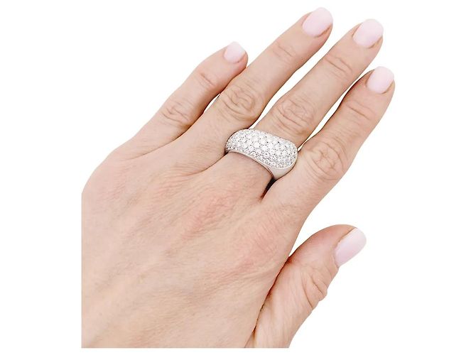 Chaumet Ring, "Hommage an Venedig", Weißgold, Diamanten. - Ansicht 4