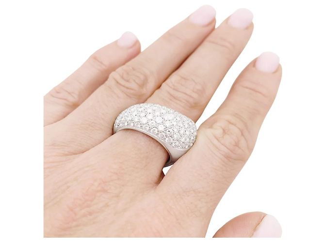Chaumet Ring, "Hommage an Venedig", Weißgold, Diamanten. - Ansicht 5
