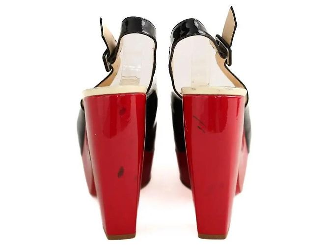 Christian Louboutin Tacchi neri Nero - vista 2