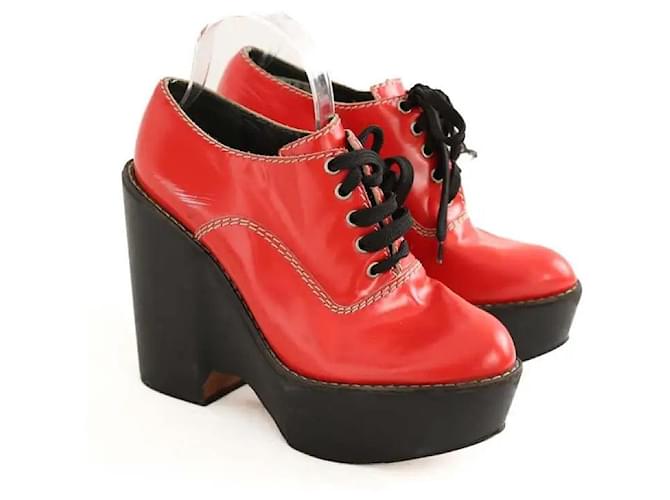 Chloé Rote Sabots - Ansicht 3