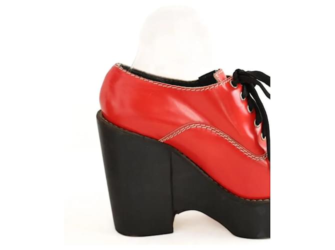 Chloé Rote Sabots - Ansicht 4