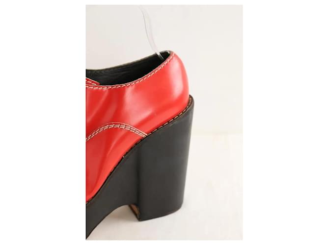 Chloé Rote Sabots - Ansicht 5