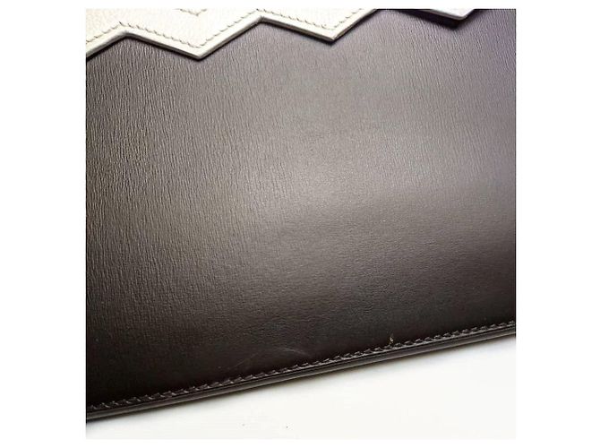 Pochette in pelle marrone scuro Hermès Bordò - vista 5