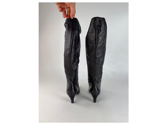 Vintage Marni Lederstiefeletten braun EU38 - Ansicht 6