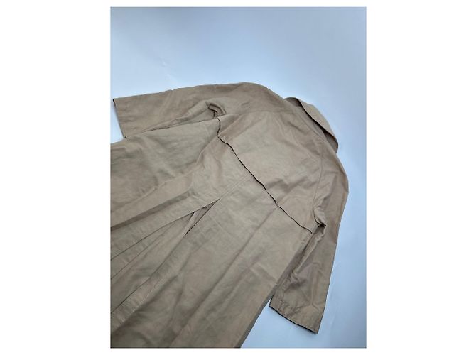 Vintage Marni Trenchcoat Beige 40/L - Ansicht 9