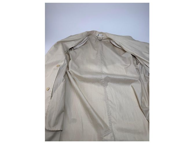Trench coat Vintage Courreges Beige / Oro 38M D'oro - vista 11