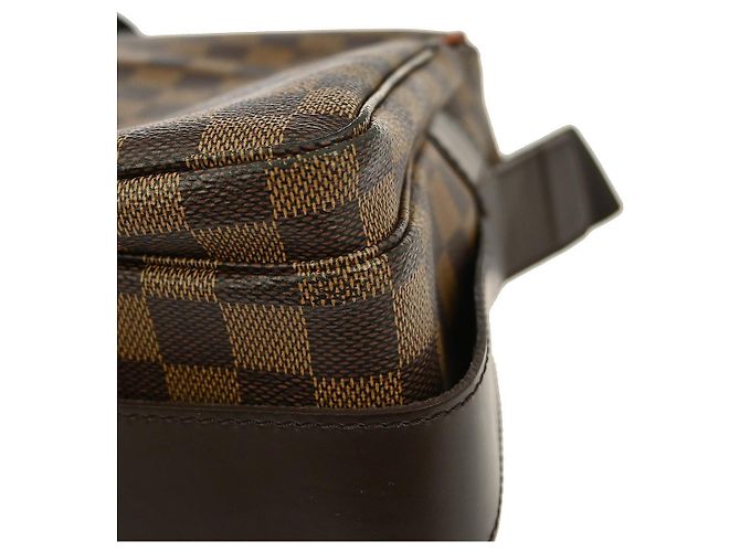 Borsa a mano Naviglio Damier Louis Vuitton Marrone - vista 6