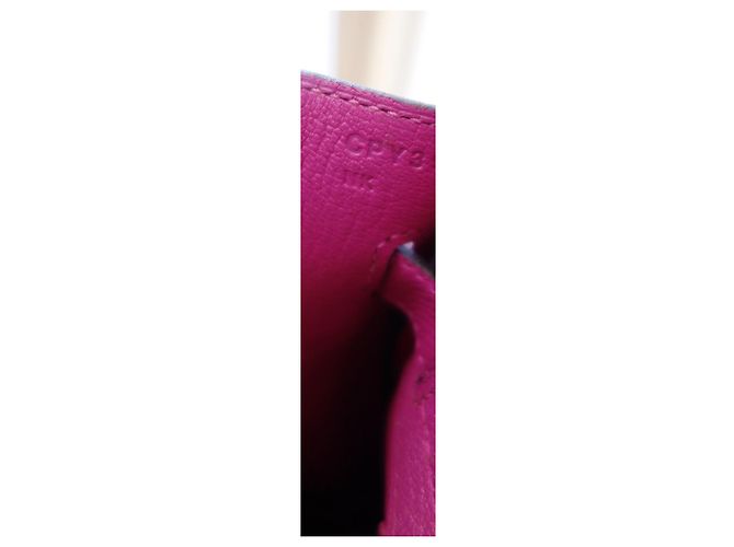 Hermès Bolsa Hermes Birkin 30 Roxa Rosa - vista 7