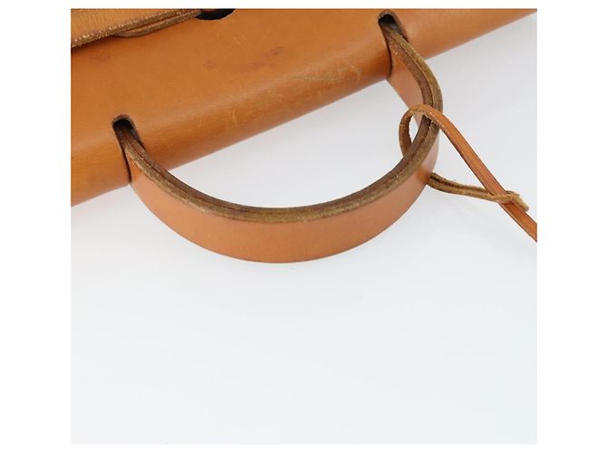 Hermès Herbag A Dos Rucksack Große von Hermes Beige - Ansicht 7