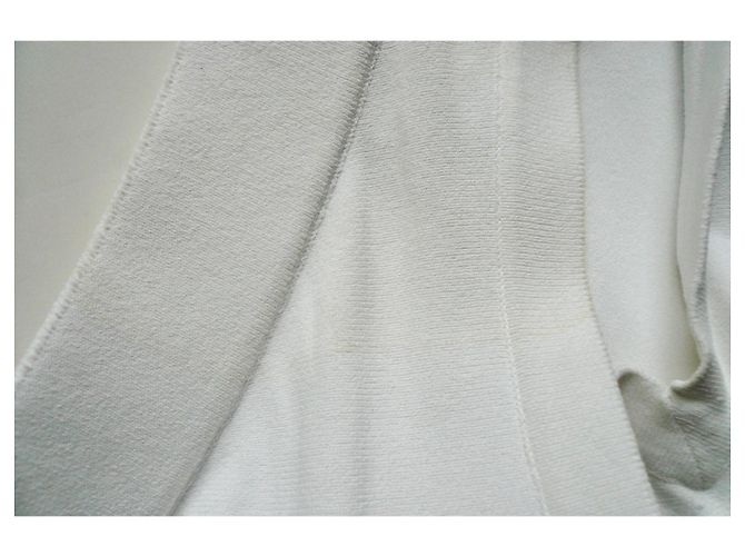 Alaïa ALAIA Weißes Kleid einmal getragen GUTER ZUSTAND Größe 38 - Ansicht 8