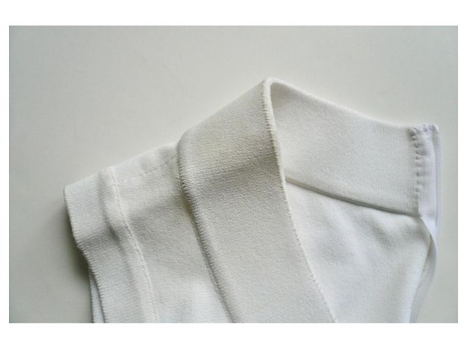 Alaïa ALAIA Weißes Kleid einmal getragen GUTER ZUSTAND Größe 38 - Ansicht 9
