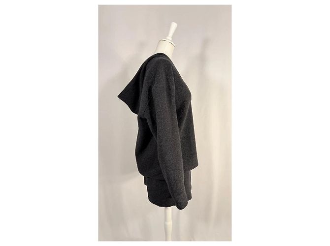 Autre Marque Sudadera Belsay y mini-short gris de lana - vista 3