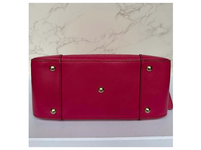 Gucci Diamanté Ledertasche rosa Pink - Ansicht 16