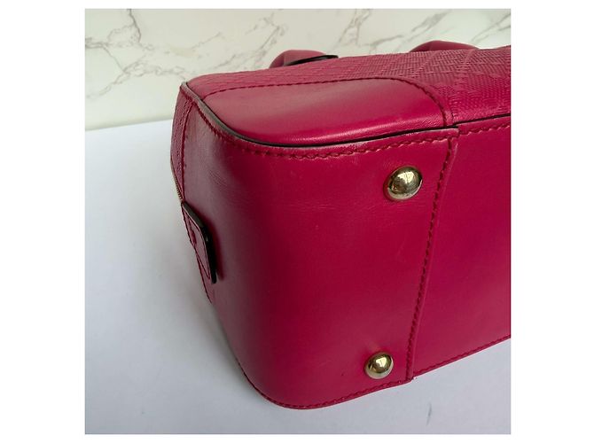 Gucci Diamanté Ledertasche rosa Pink - Ansicht 19