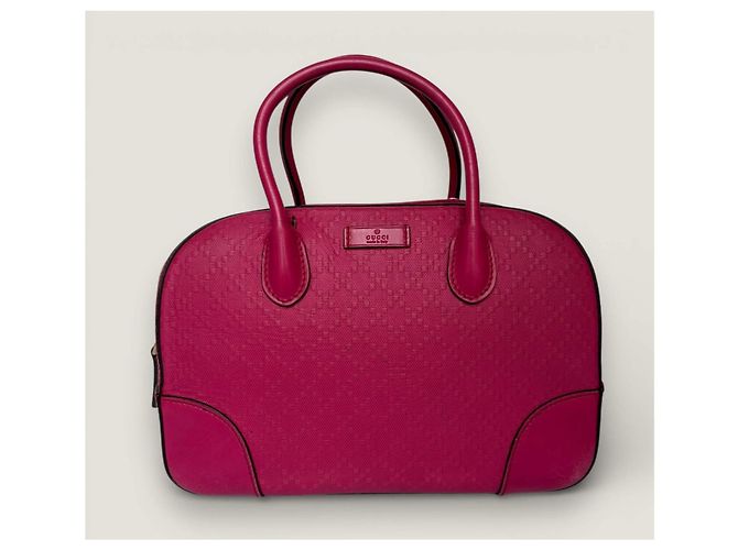 Gucci Diamanté Ledertasche rosa Pink - Ansicht 3