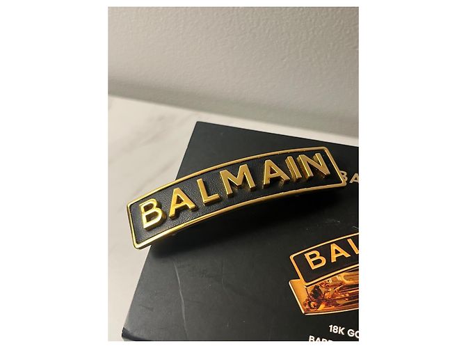 Fermaglio per capelli Balmain Hair Couture Nero - vista 10