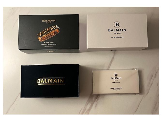 Fermaglio per capelli Balmain Hair Couture Nero - vista 12
