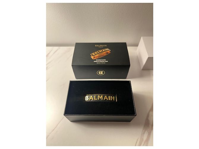 Fermaglio per capelli Balmain Hair Couture Nero - vista 6