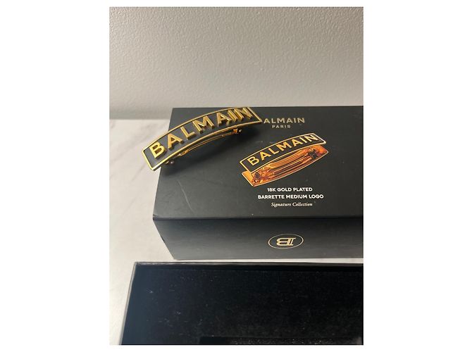 Fermaglio per capelli Balmain Hair Couture Nero - vista 8