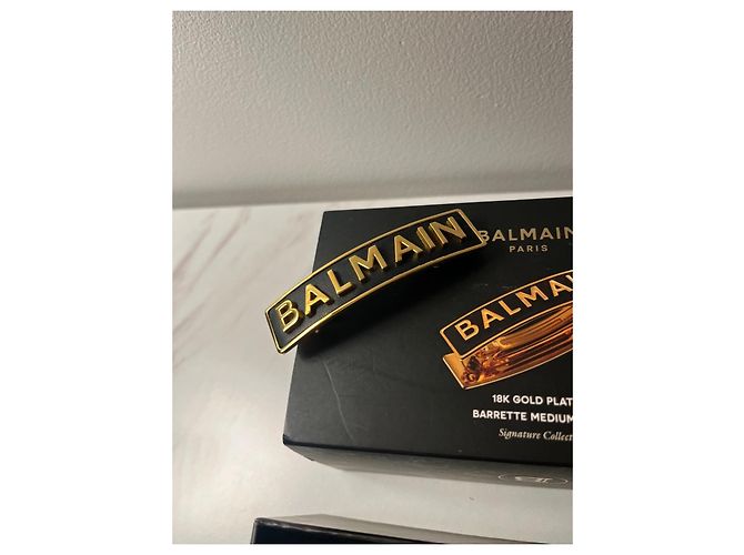 Fermaglio per capelli Balmain Hair Couture Nero - vista 9