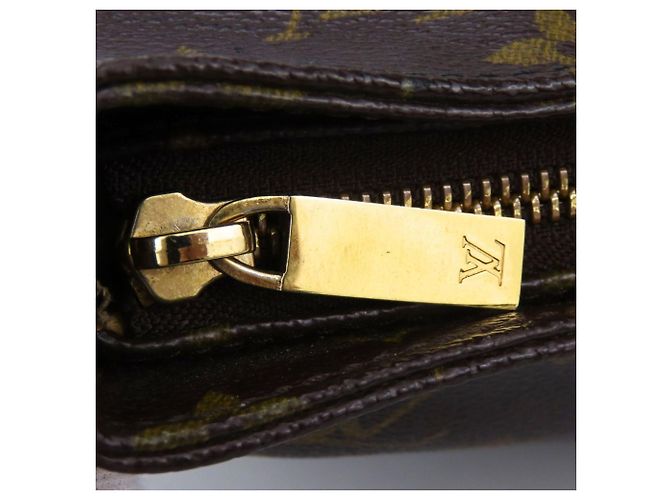 Borsa a Spalla Looping MM di Louis Vuitton Marrone Monogramma - vista 11