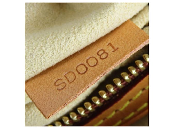 Borsa a Spalla Looping MM di Louis Vuitton Marrone Monogramma - vista 25