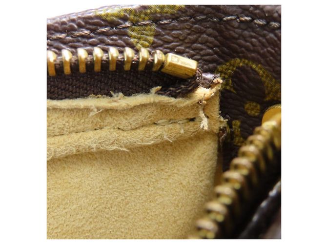 Borsa a Spalla Looping MM di Louis Vuitton Marrone Monogramma - vista 27