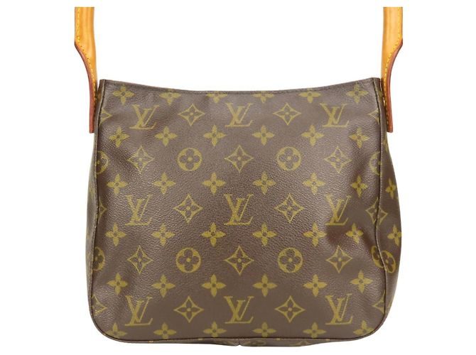 Borsa a Spalla Looping MM di Louis Vuitton Marrone Monogramma - vista 4