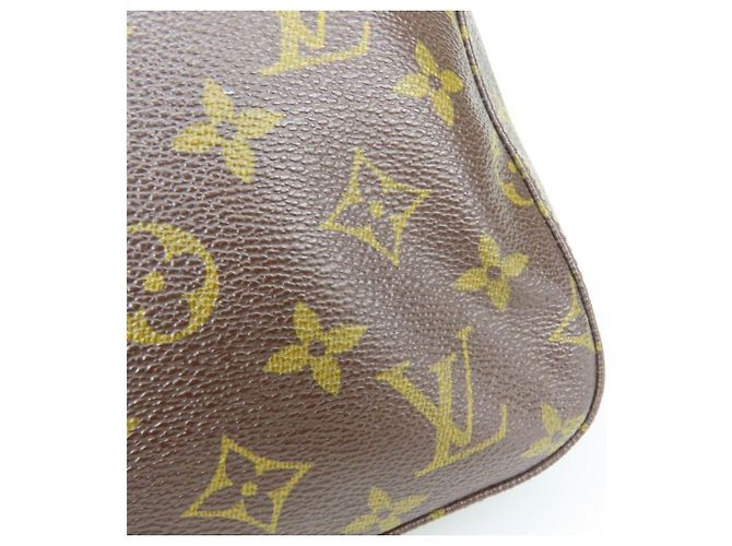 Borsa a Spalla Looping MM di Louis Vuitton Marrone Monogramma - vista 7