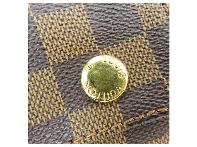 Borsa a Spalla Naviglio Louis Vuitton Marrone Damier ebene - vista 12