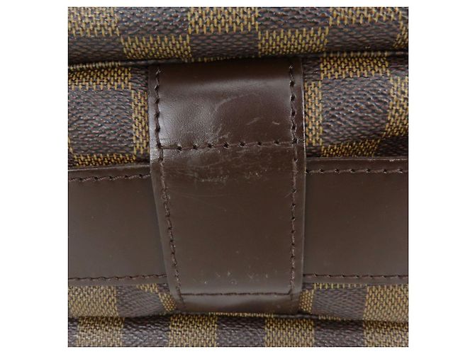 Borsa a Spalla Naviglio Louis Vuitton Marrone Damier ebene - vista 19