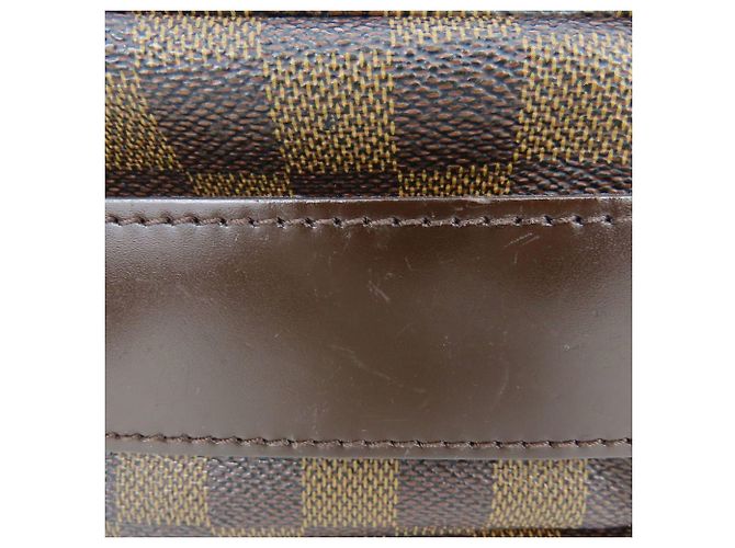 Borsa a Spalla Naviglio Louis Vuitton Marrone Damier ebene - vista 20