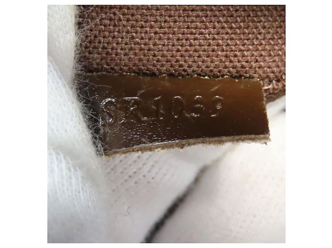 Borsa a Spalla Naviglio Louis Vuitton Marrone Damier ebene - vista 31