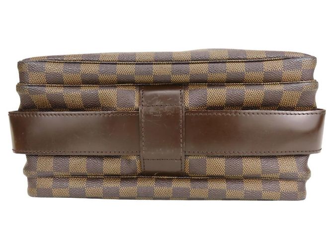 Borsa a Spalla Naviglio Louis Vuitton Marrone Damier ebene - vista 5