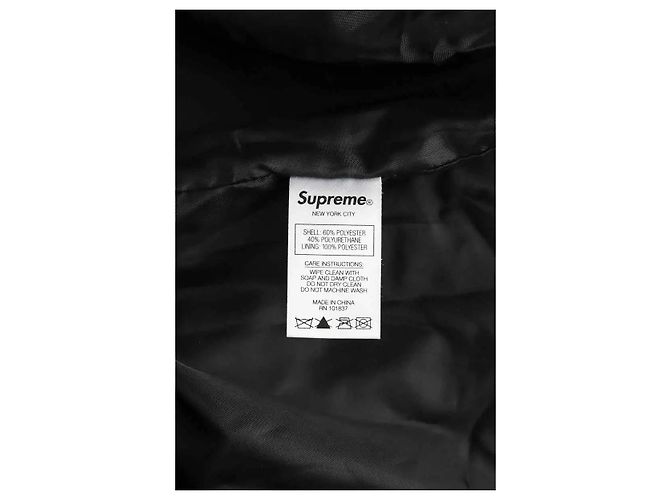 Supreme Cappotto nero - vista 6