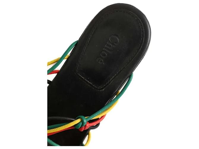 Chloé Tacchi neri Nero - vista 5