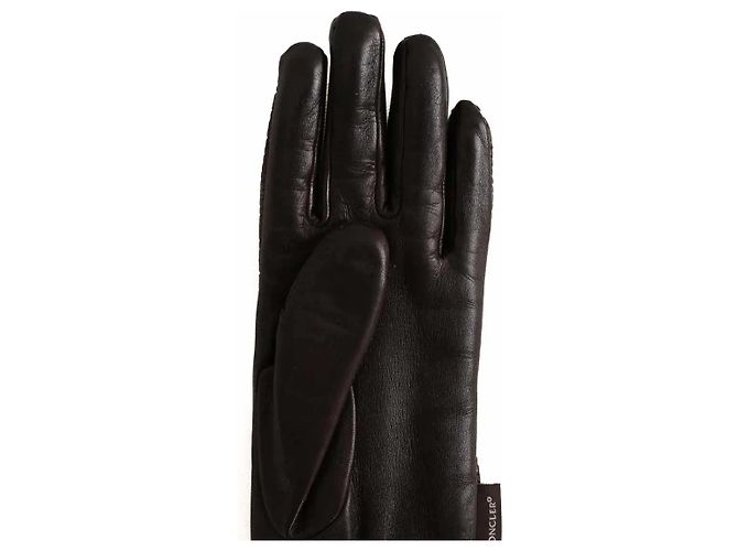 Moncler Guanti marroni Marrone - vista 5