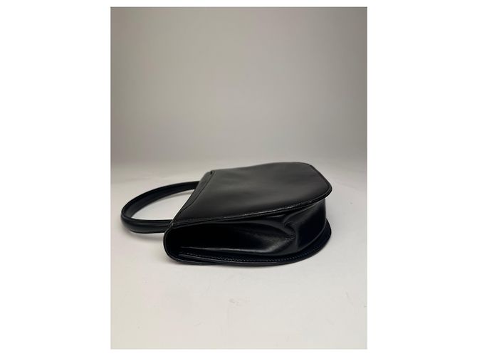 Vintage Givenchy Lederhandtasche Schwarz - Ansicht 4
