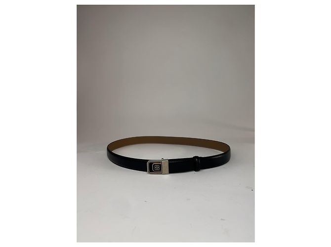 Cintura in pelle vintage Givenchy nera Nero - vista 10