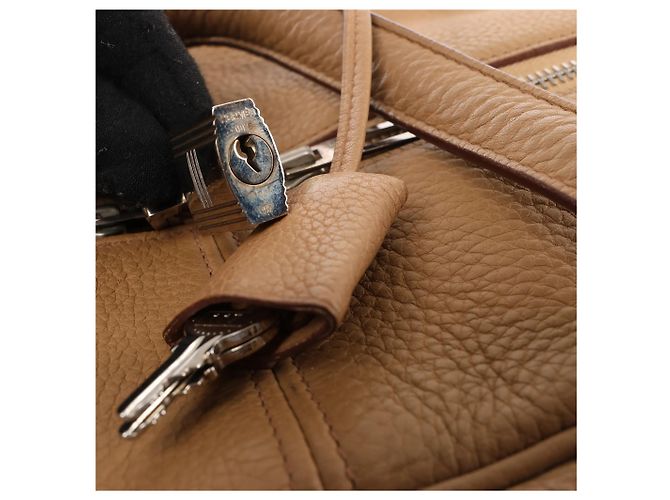 Hermès HERMES Victoria 43 Borsa Taurillon Clemence in Marrone L: 2008 Beige - vista 10