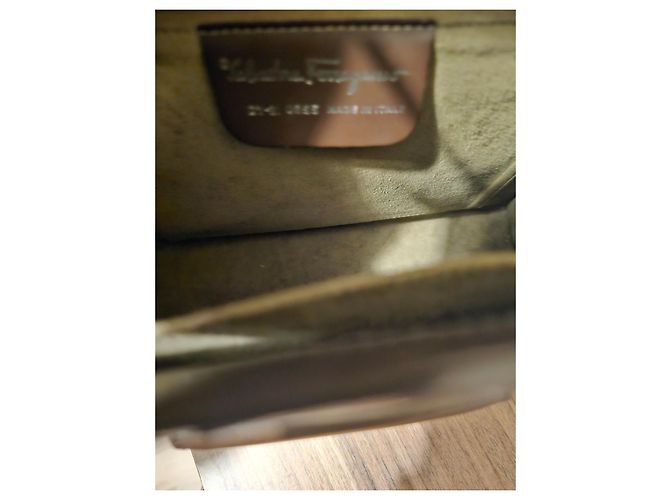 Salvatore Ferragamo DY-21 0855 Made in Italy Marrone scuro - vista 10