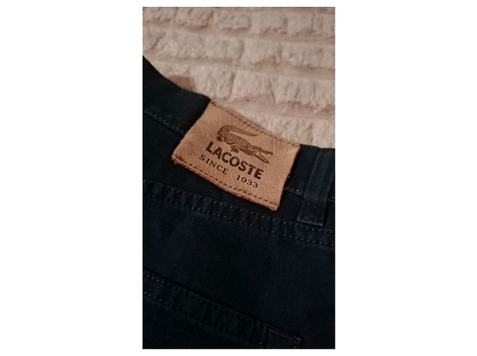 Pantalones Lacoste azul oscuro - vista 8